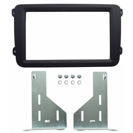 Support décor autoradio double DIN VOLKSWAGEN